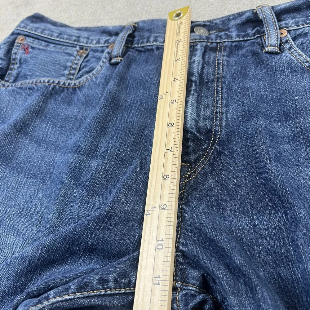 Polo Ralph Lauren Jeans Mens 36x32 Straight Leg Medium Wash Blue Denim RL 67